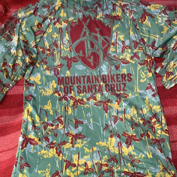 MOUNTAIN BIKERS OF SANTA CRUZ CALIFORNIA JERSEY SZ LARGE - Picture 4 of 5